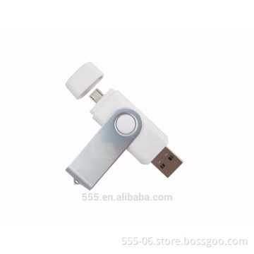 Dual Port 32GB OTG USB Flash Drive for Cell Phones